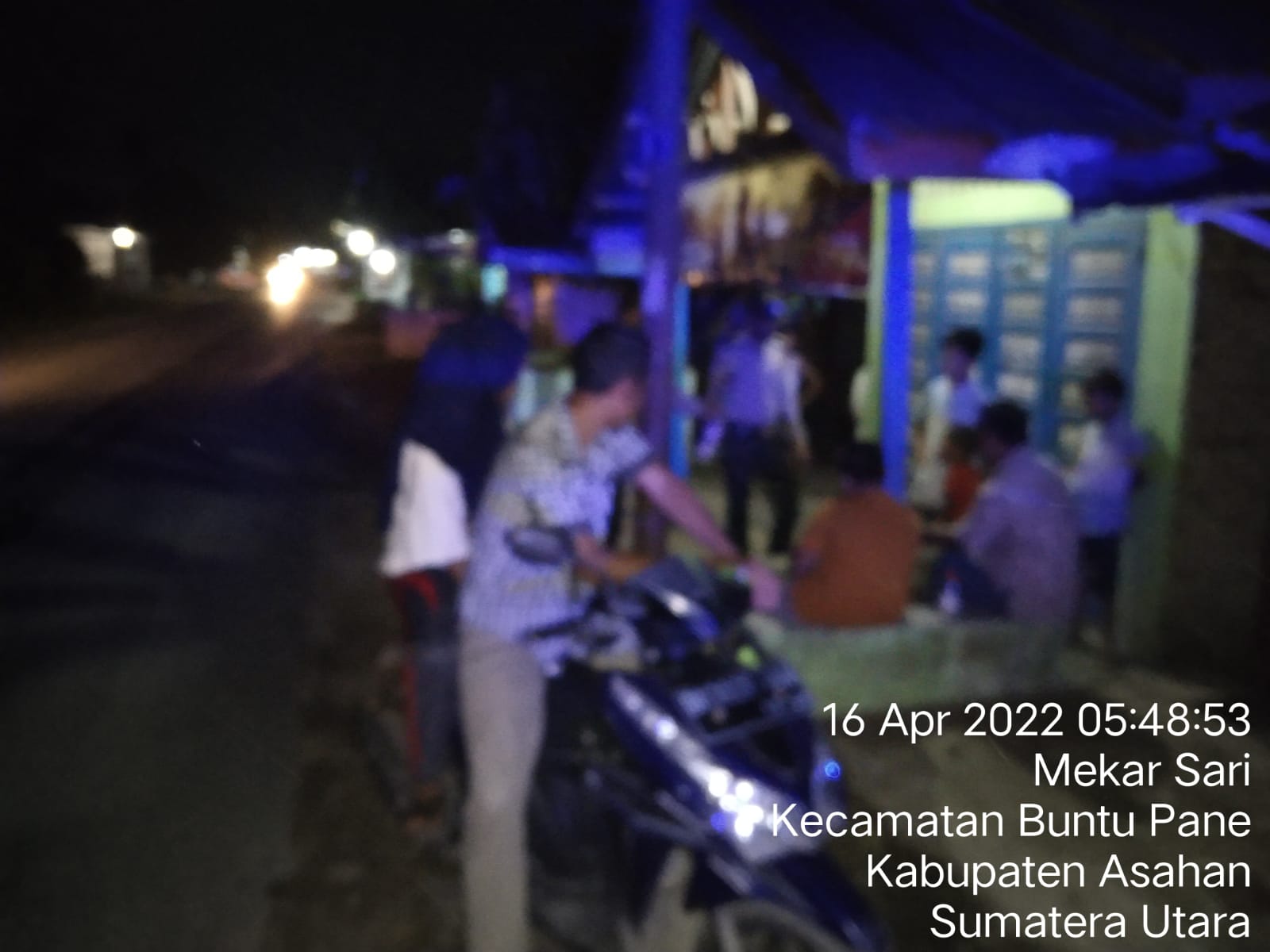 Polsek Prapat Janji Asahan Patroli Keliling Asmara Subuh