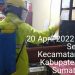 Polsek Air Batu Asahan Disemprot Disinfektan 