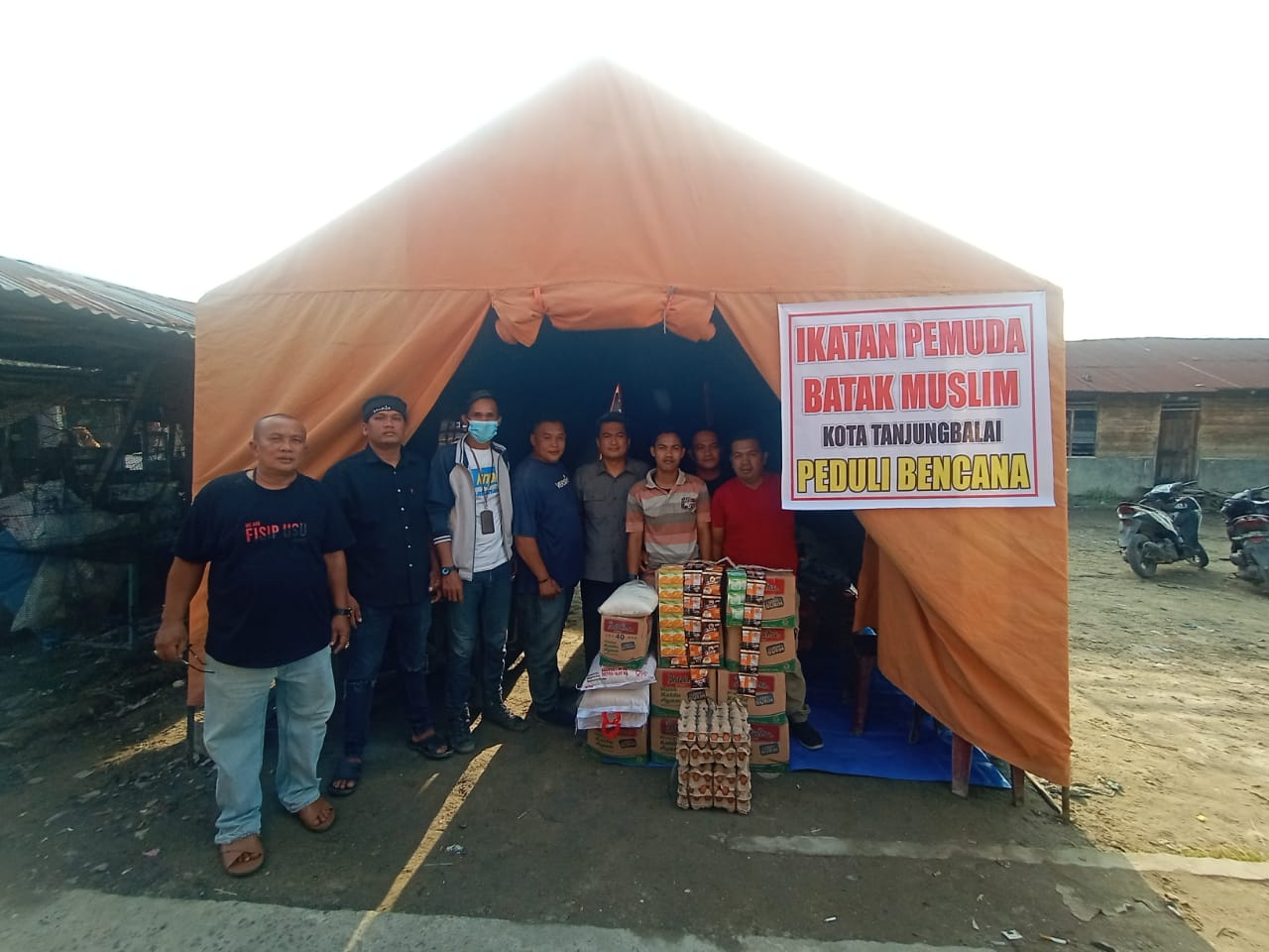 Wujud Empati Kepada Korban Kebakaran di Asahan, IPBM Kota Tanjungbalai Salurkan Sejumlah Bantuan