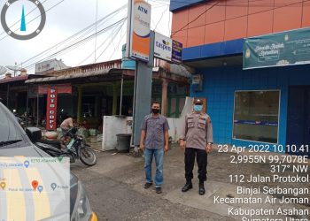 Personel Polsek Air Joman Polres Asahan Patroli Rutin 3C