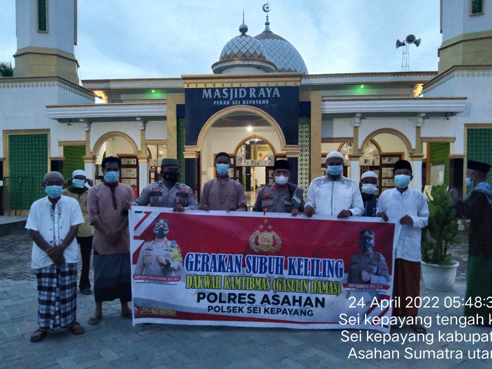 Polsek Sei Kepayang Jalin Silaturahmi dengan Tokoh Agama dan Masyarakat