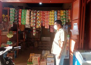 Kanit Intelkam Polsek Air Joman Polres Asahan Monitoring ke Grosir