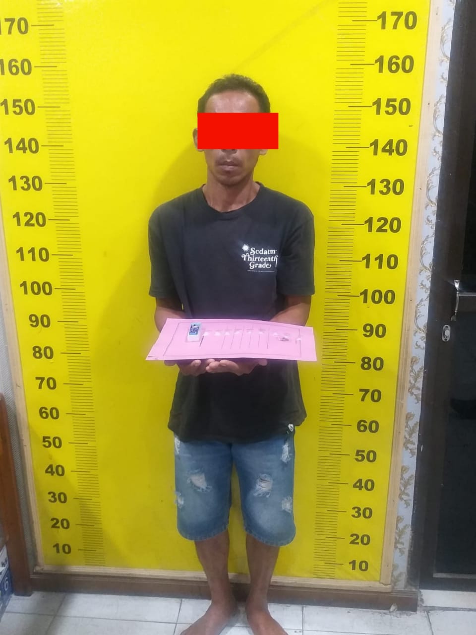 Pengedar Sabu Seberat 1.37 Gram Diamankan Personel Polres Asahan
