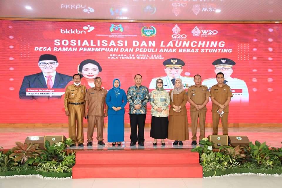 Pemkab Labuhanbatu Teken Komitmen Desa Ramah Perempuan dan Peduli Anak Bebas Stunting