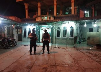 Sat Samapta Polres Tanjungbalai Patroli Patroli R4 dan Monitor Pendistribusian BBM di SPBU