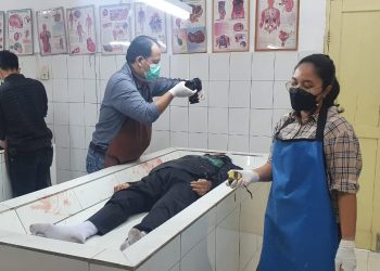 Tabrakan di Simpang Jalan Parapat Kota Pematangsiantar, Dua Pengendara Sepedamotor Tewas di TKP