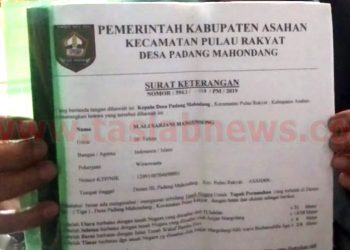 Kades Padang Mahondang Asahan Diduga Gandakan Surat Tanah