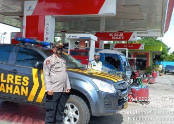 Menurut Kapolsek Ketersediaan BBM Solar di wilayah hukum Polsek Pulau Raja Relatif Aman