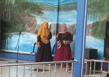 Suara Ibu Ini Sangat Merdu, Pengunjung Objek Wisata Damor Meranti Terkesima