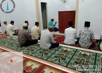 Polsek Air Joman Gasuling Damas di Musholla Nurul Hasanah