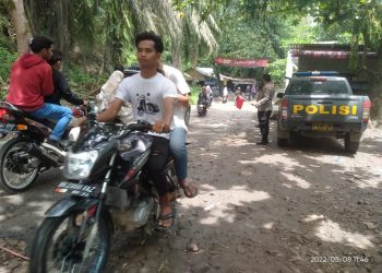 Personel Polsek Bandar Pulau  Gelar Pengamanan di Tempat Wisata