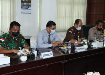 Kapolres Asahan bersama Forkopimda Hadiri Silaturahmi dengan Kepengurusan Buruh