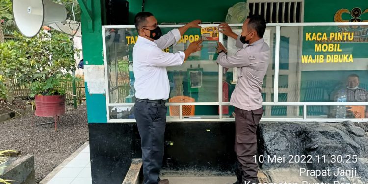 Kanit Reskrim Polsek Prapat Janji Kunjungi Kantor Security PTPN 3 Sei Silau Distrik III