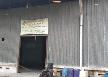 Gedung KUD Meranti Beralih Fungsi jadi Tempat Pembuat Pupuk Organik