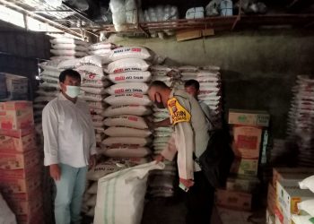 Kanit Intelkam Polsek Air Joman Polres Asahan Rutin Monitoring ke Grosir 