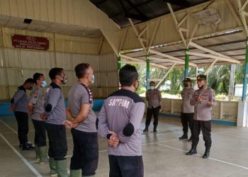  (Zatam/Taslab News)  Giat sambang Satuan Binmas Polres Tapanuli Tengah ke PT CPA Badir