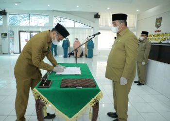 Angkat 95 PNS ke Dalam Jabatan Fungsional, Ini Pesan Wakil Bupati Asahan Taufik ZA