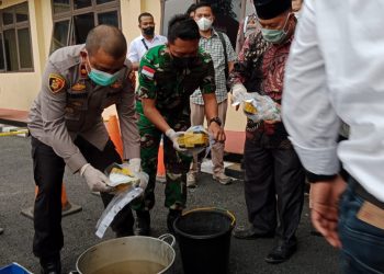 4.407,8 Gram Shabu Dicemplungkan ke Dalam Toilet Polres Tanjungbalai