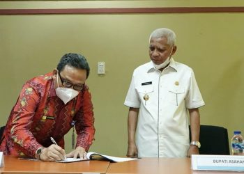 Tingkatkan Indeks Efektivitas Pengendalian Korupsi, Pemkab Asahan Jalin Komitmen dengan BPKP Provsu