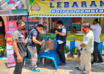 Polres Pematangsiantar Tes Urine Supir Angkutan Umum