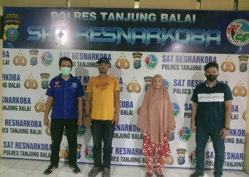 Terlibat Penyalahgunaan Narkoba, Dua Orang Diamankan Polisi dari Jalan M Abas Tanjungbalai