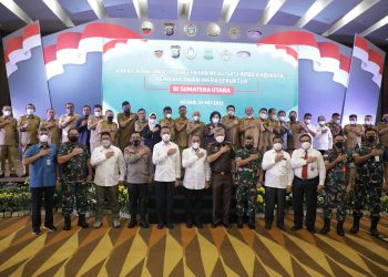 Ini Pesan Gubsu dan Pangdam I/BB Pada Bupati Asahan dan Kepala Daerah Lainnya di Sumut 