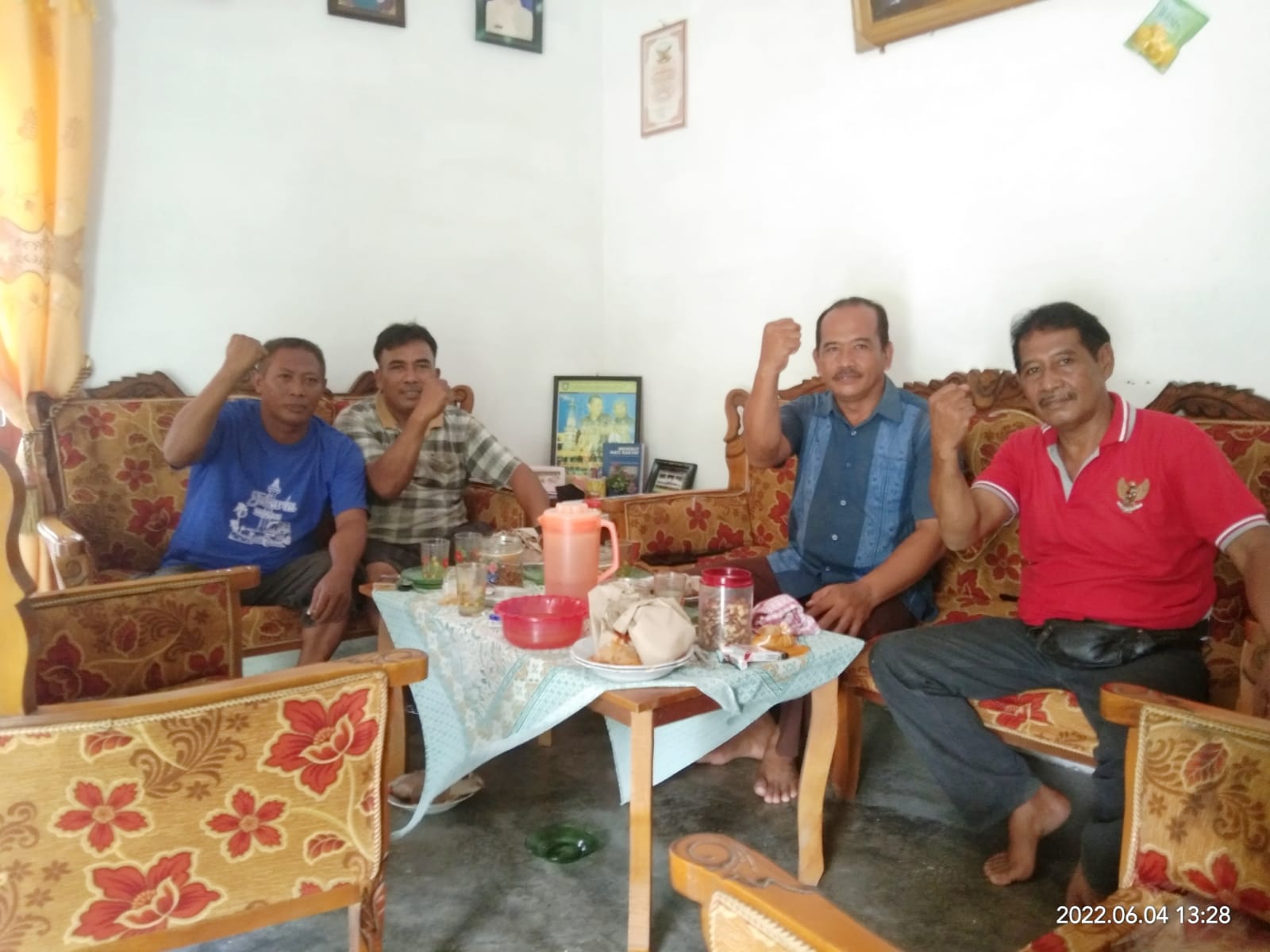 Rahim Mendapat Dukungan jadi Kades Sei Beluru dari PAC PBB Kecamatan Meranti