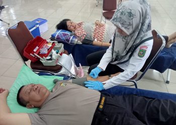 Polres Asahan Gelar Donor Darah