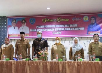 Pemkab Gelar Rencana Aksi Daerah Analisis Program Stunting Tingkat Kabupaten