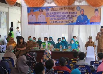 TP.PKK Kabupaten Labuhanbatu Gelar Baksos Pengobatan Gratis