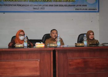 Pemkab Labuhanbatu Gelar Bimbingan Teknis Penguatan Konvensi Hak Anak