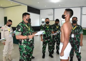 94 Calon Taruna Akmil Ikuti Sidang Parade Sub Panda Sibolga TA 2022