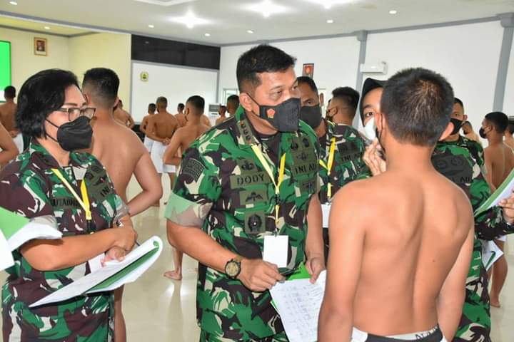 94 Calon Taruna Akmil Ikuti Sidang Parade Sub Panda Sibolga TA 2022
