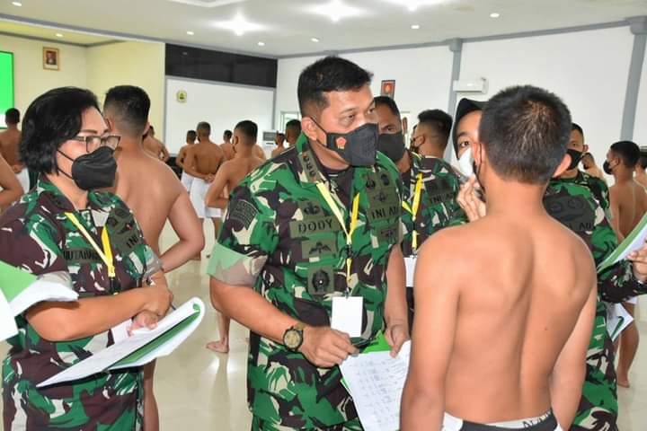 94 Calon Taruna Akmil Ikuti Sidang Parade Sub Panda Sibolga TA 2022