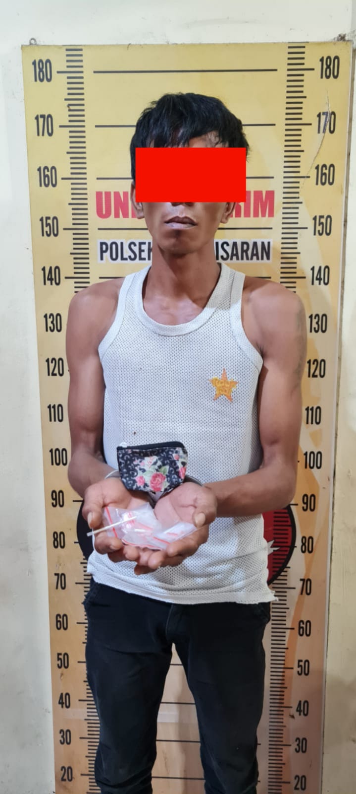 Pria Ini Pengedar Sabu di Jalan Durian Asahan