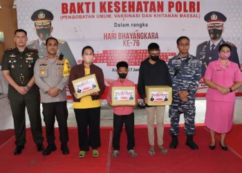 Polres Asahan Gelar Bakti Kesehatan