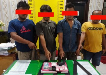 Satres Narkoba Polres Asahan mengamankan