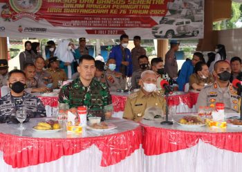 Polres Asahan Gelar baksos dan bansos serentak.