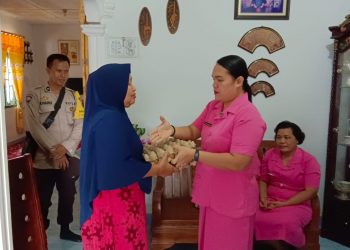 Kapolsek Bandar Pasir Mandoge  Silahturahmi ke Warakawuri Polri