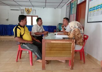 Polsek Pulau Raja Monitoring Tahapan Penetapan Calon Kades 