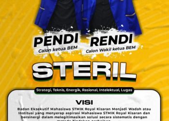 Ini Visi Misi Calon Ketua BEM Mahasiswa STMIK Royal Kisaran