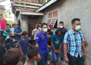 Lagi, Tiga Warga Tanjungbalai Diamankan Saat Gerebek Kampung Narkoba