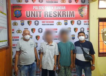 Kompak Mencuri dan Masuk Penjara, di Ciduk Unit Reskrim Polsek Datuk Bandar Polres Tanjungbalai