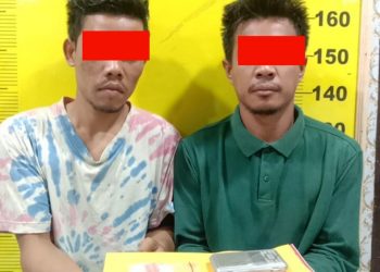 Dua tersangka narkoba