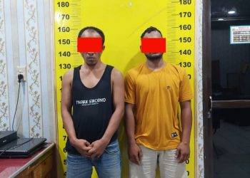 Dua Pengedar Sabu di Sei Kamah Asahan Diringkus