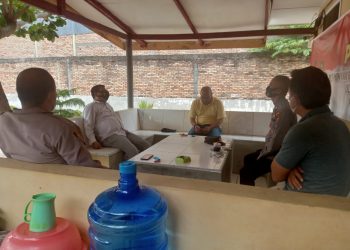 Terkait Kampanye Cakades, Kapolsek Air Joman Koordinasi dengan Ketua Panitia Pilkades