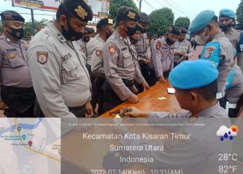 Senpi Personel Pam Obvit Polres Asahan Diperiksa