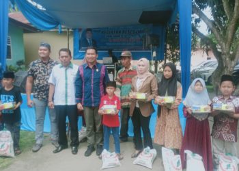 Reses ke Meranti, Anggota DPRD Sumut Santoso Janji Tahun Ini Jalan ke Desa Sei Beluru Diperbaiki