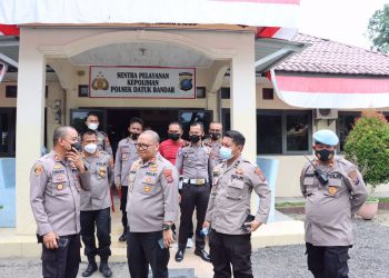 Kapolres Tanjungbalai AKBP Ahmad Yusuf Afandi Kunjungi Seluruh Polsek Dijajarannya
