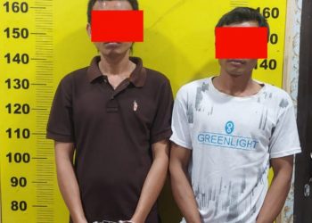 Dikibusi Warga Miliki Sabu, Dua Pria Ini Diringkus Personel Satres Narkoba Polres Asahan